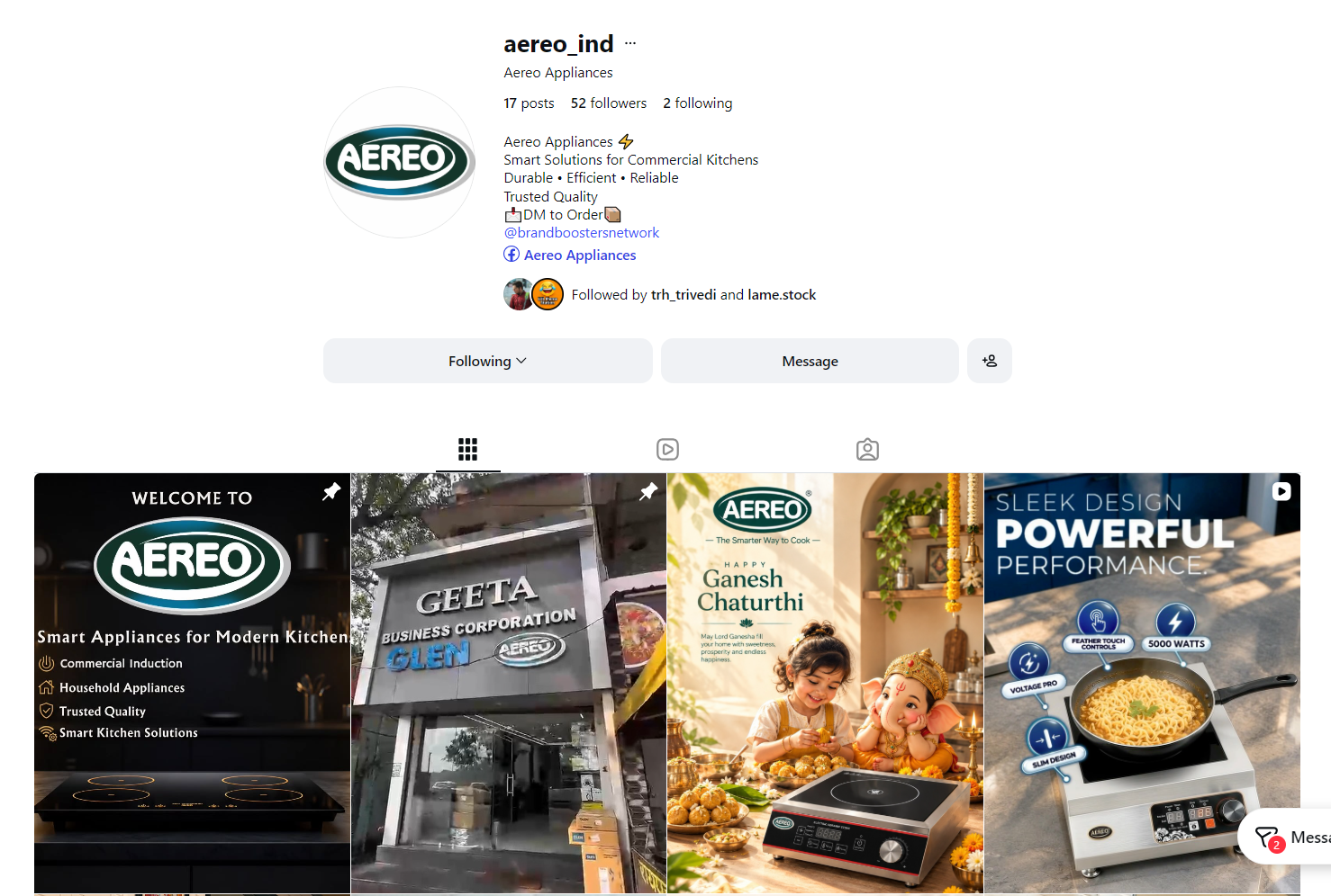 Aereo social media campaign screenshot